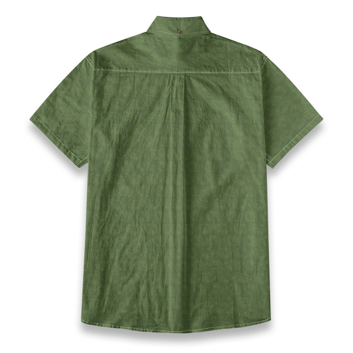 Men's Cotton Button-Up Shirt