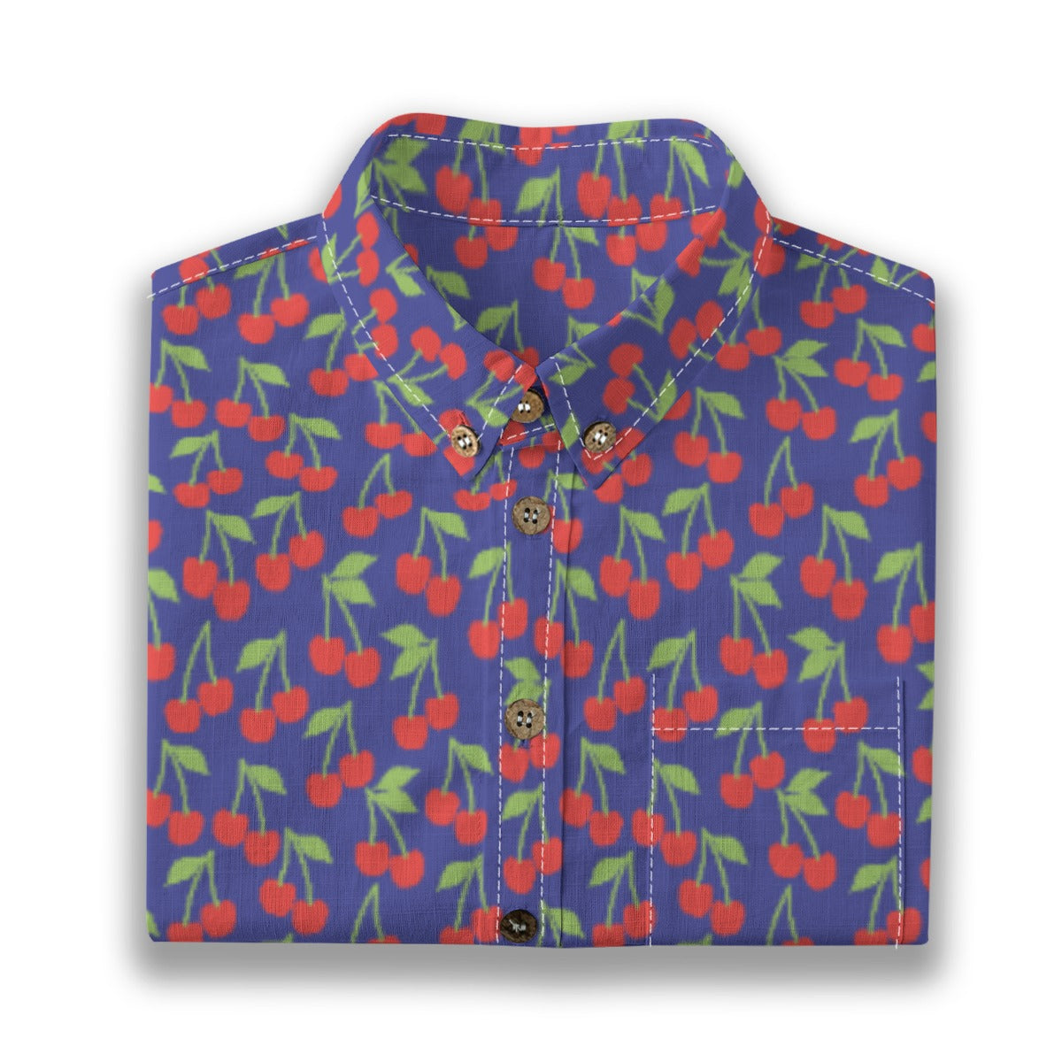 Kids' Cotton Button-Up Shirt