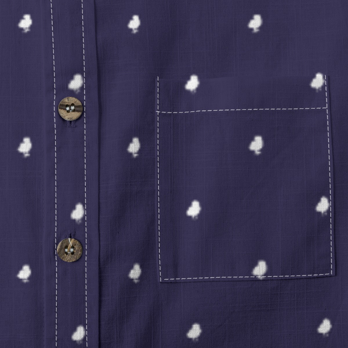 Kids' Cotton Button-Up Shirt