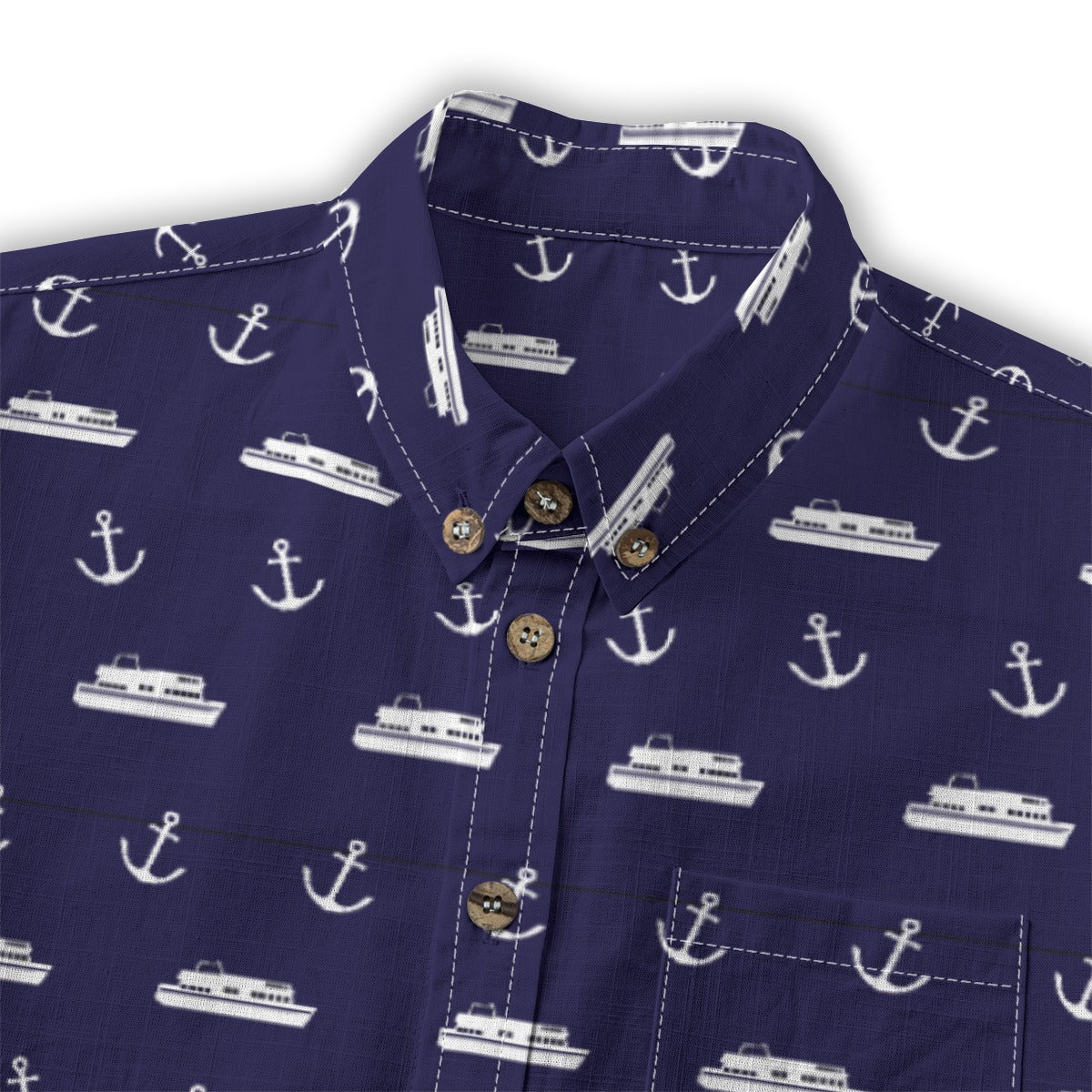 Kids' Cotton Button-Up Shirt