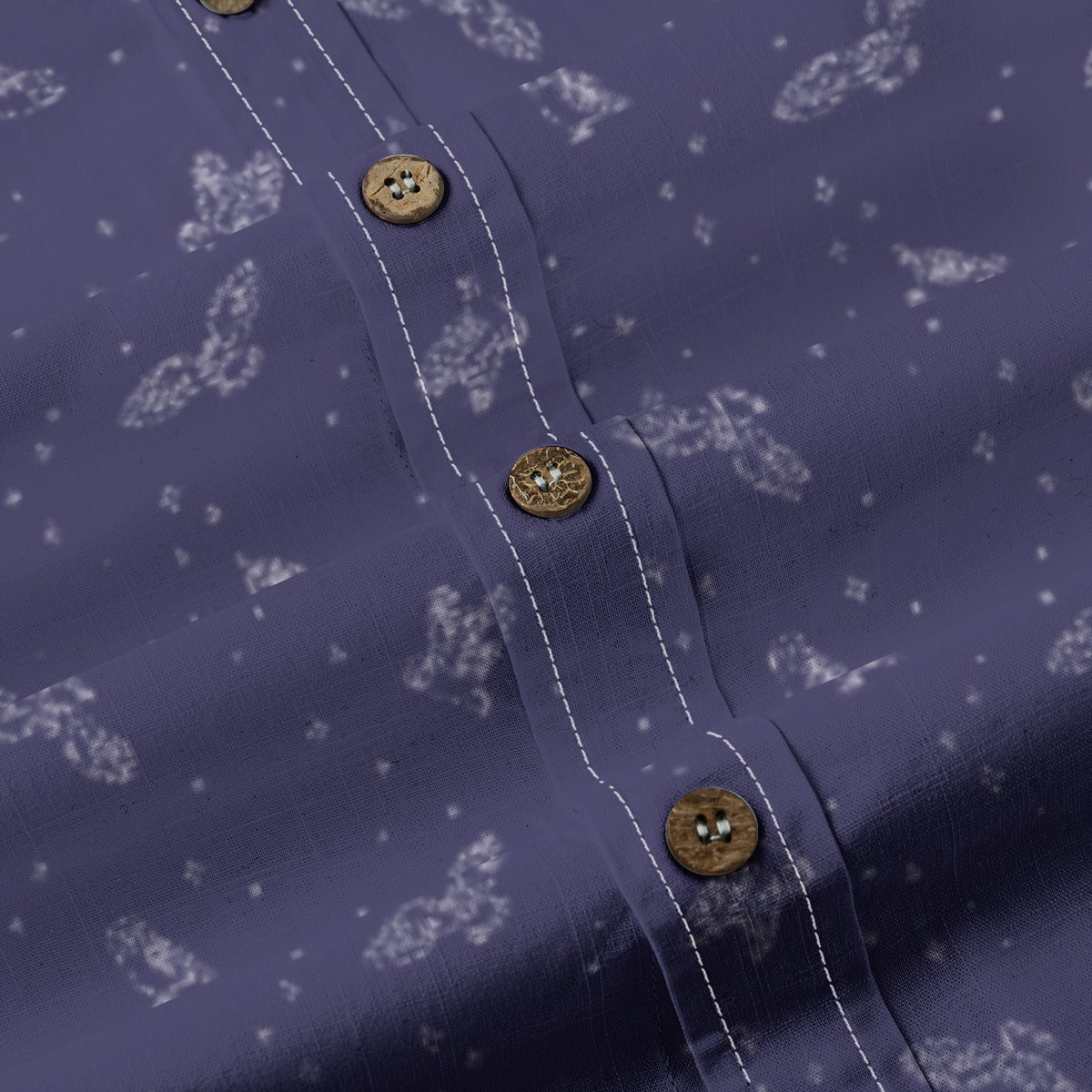 Kids' Cotton Button-Up Shirt