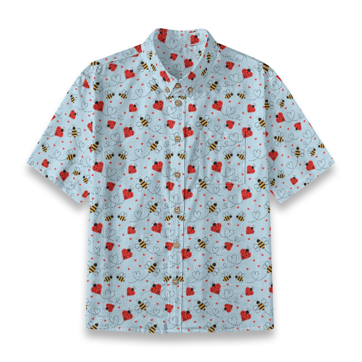 Kids' Cotton Button-Up Shirt