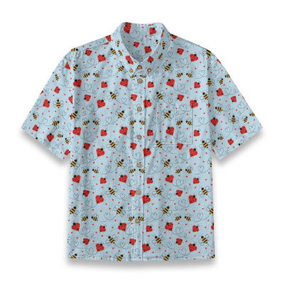Kids' Cotton Button-Up Shirt