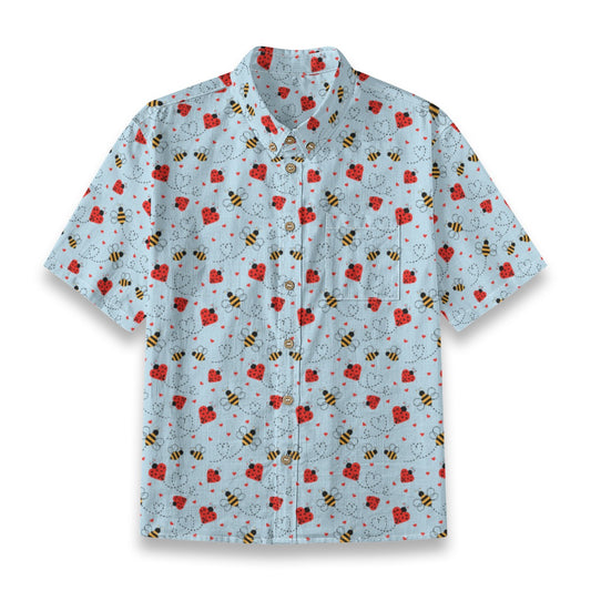 Kids' Cotton Button-Up Shirt