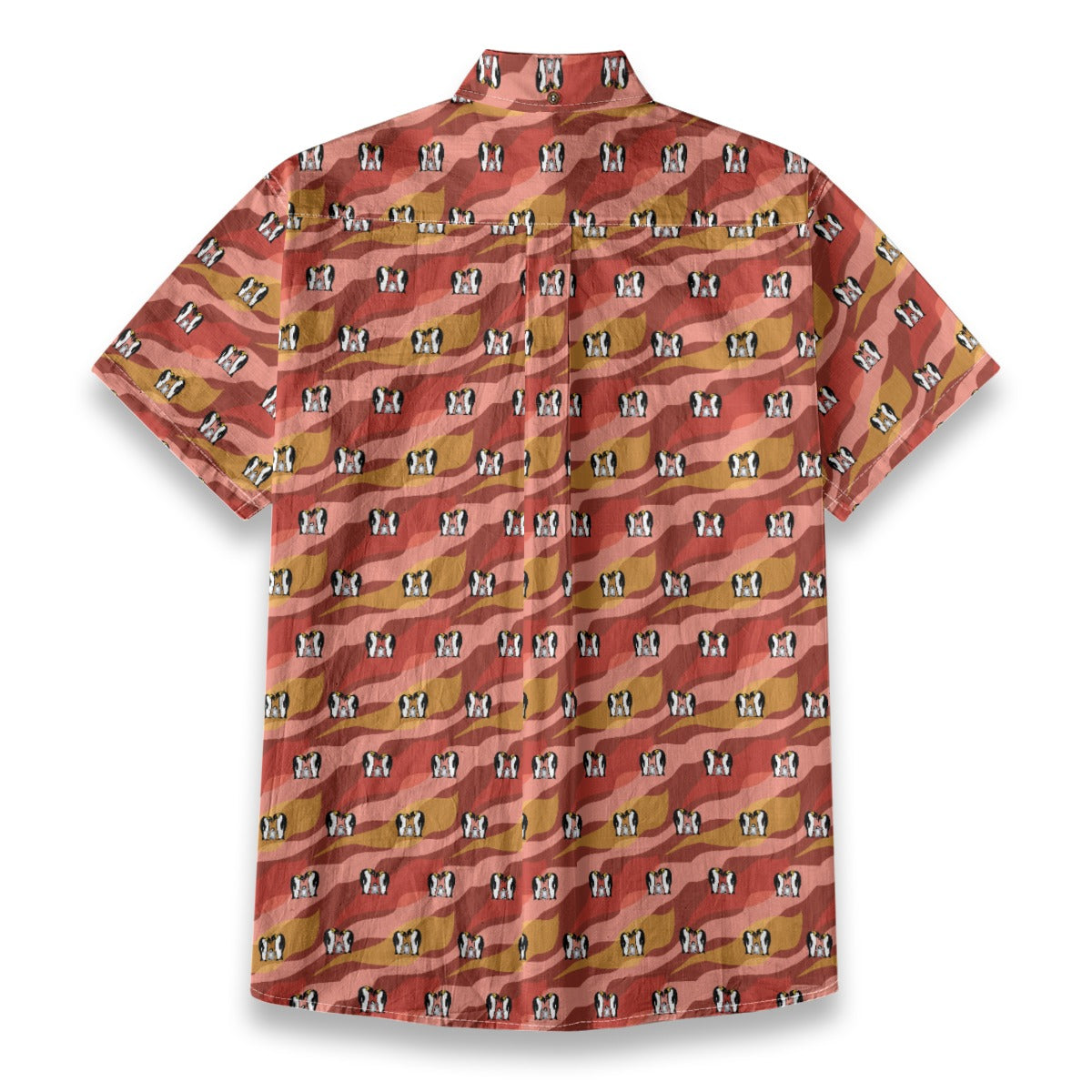 Men's Cotton Button-Up Shirt