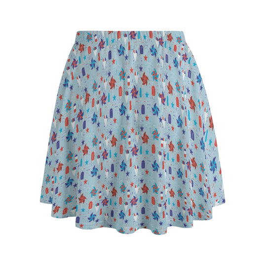 Women's Skater Skirt with Pockets
