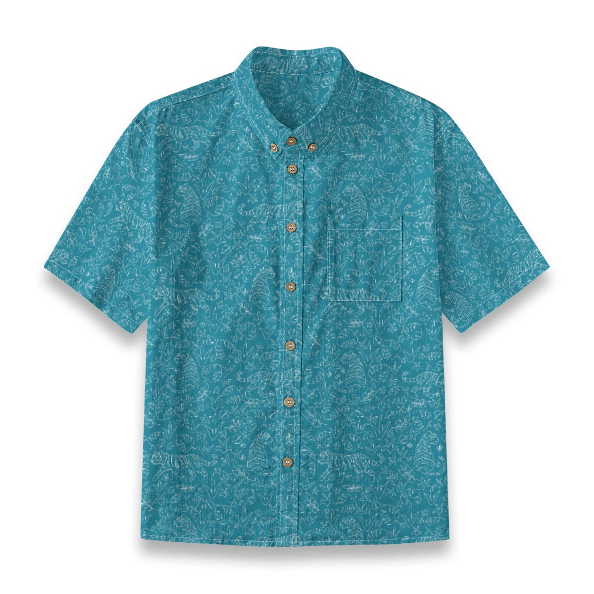 Kids' Cotton Button-Up Shirt
