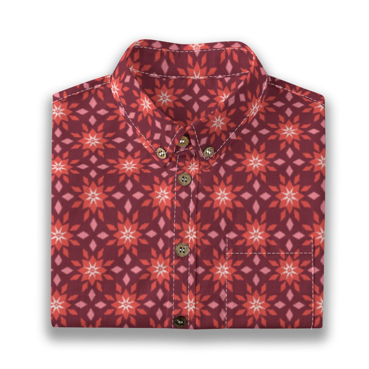 Kids' Cotton Button-Up Shirt
