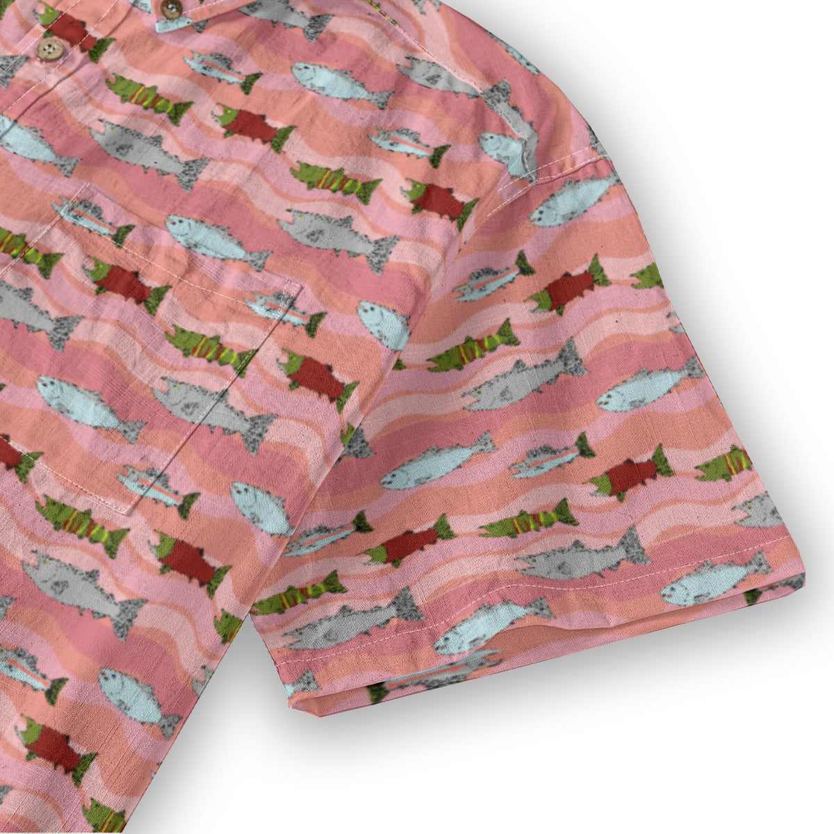 Men's Cotton Button-Up Shirt