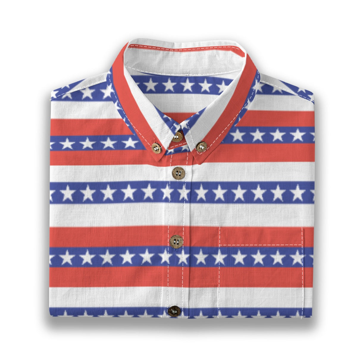 Kids' Cotton Button-Up Shirt