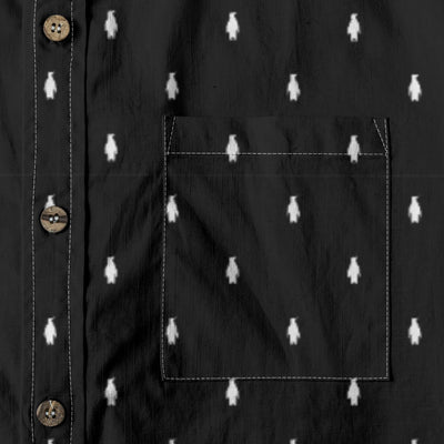 Men's Cotton Button-Up Shirt