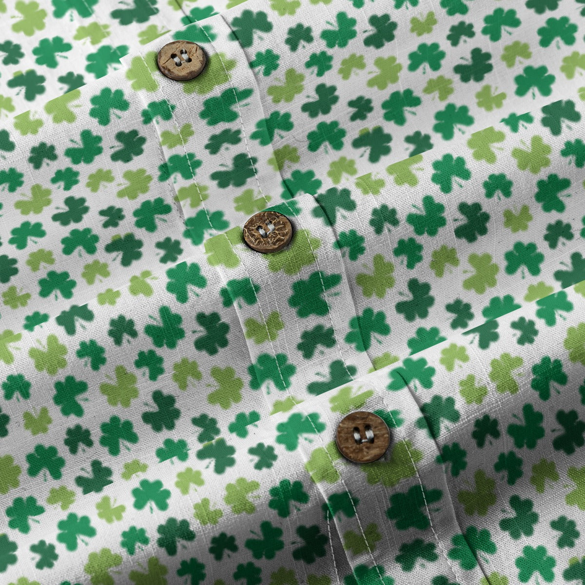 Men's Cotton Button-Up Shirt