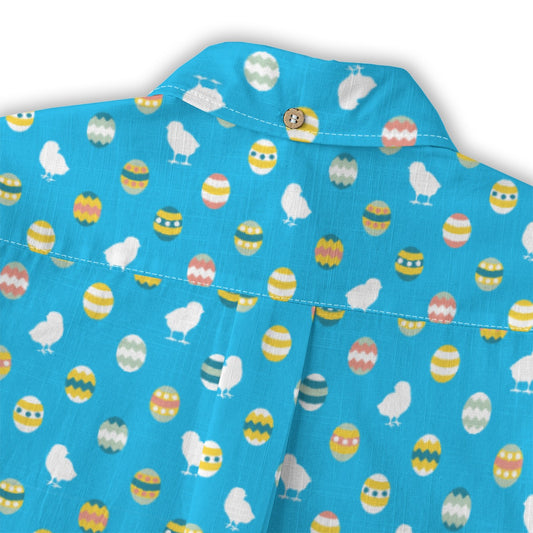 Kids' Cotton Button-Up Shirt