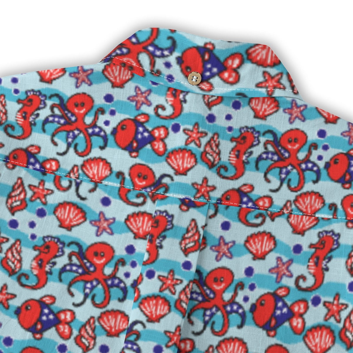 Kids' Cotton Button-Up Shirt