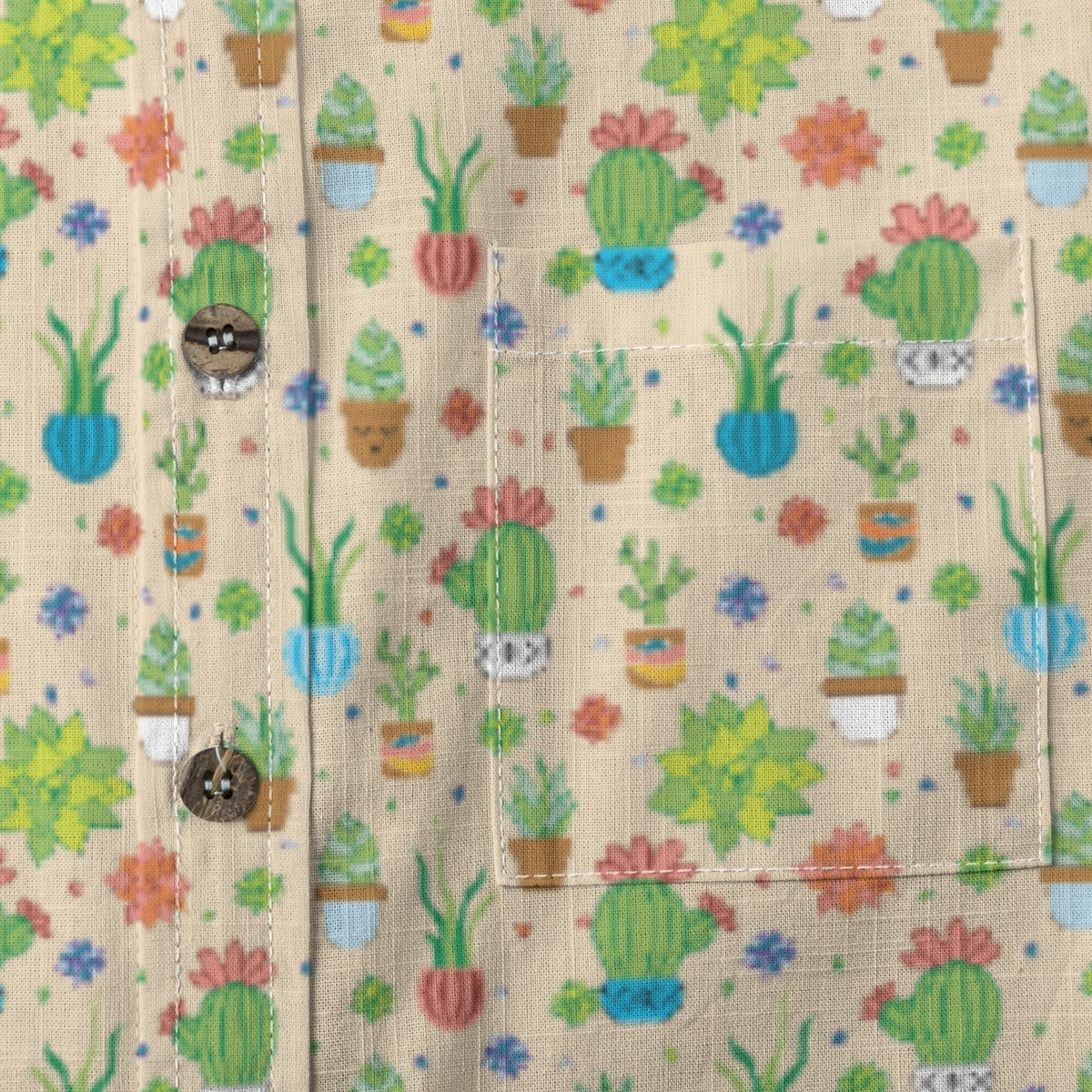 Kids' Cotton Button-Up Shirt