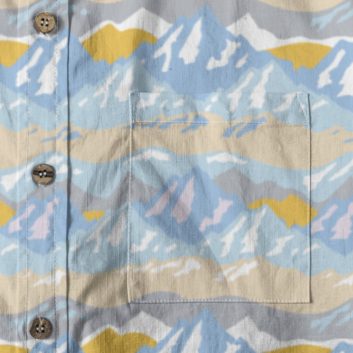 Men's Cotton Button-Up Shirt