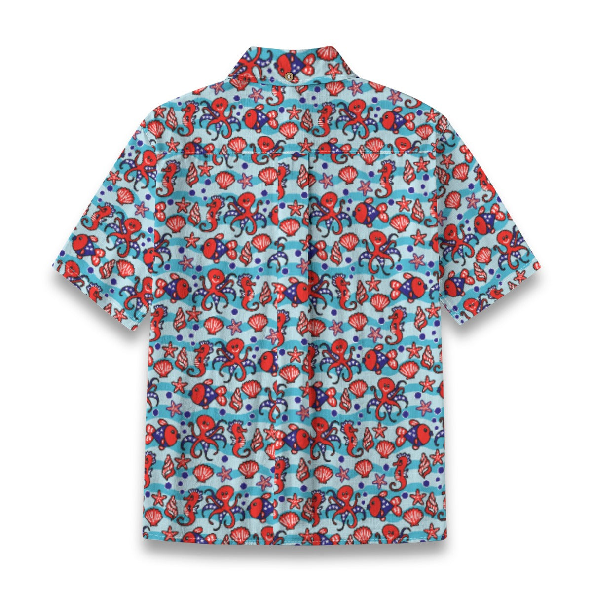 Kids' Cotton Button-Up Shirt