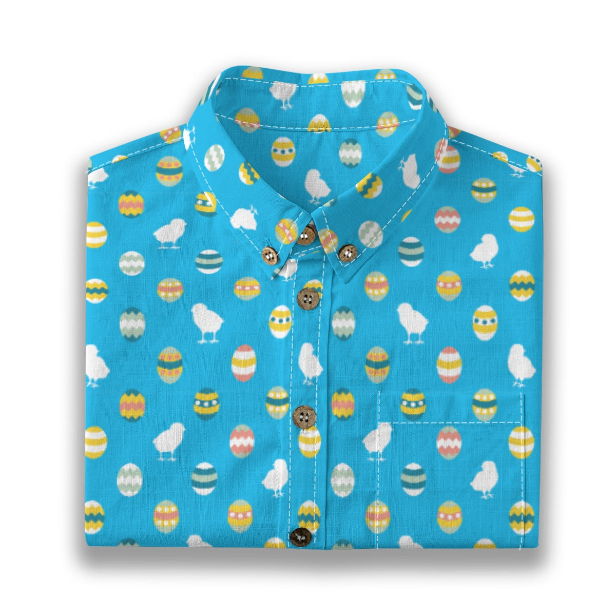 Kids' Cotton Button-Up Shirt