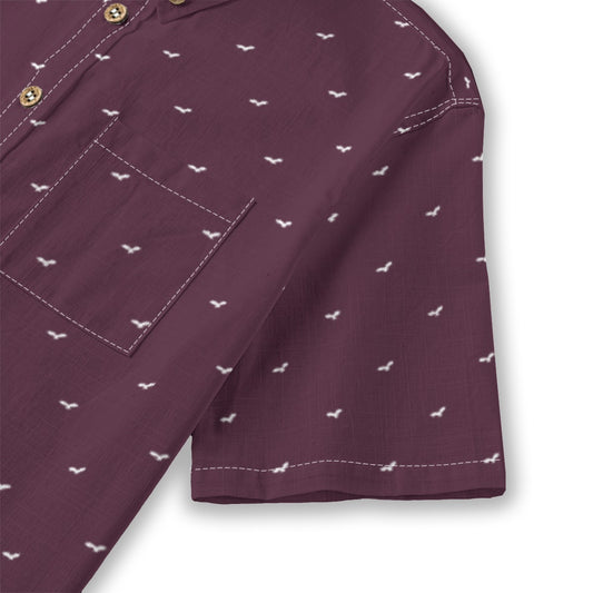 Kids' Cotton Button-Up Shirt