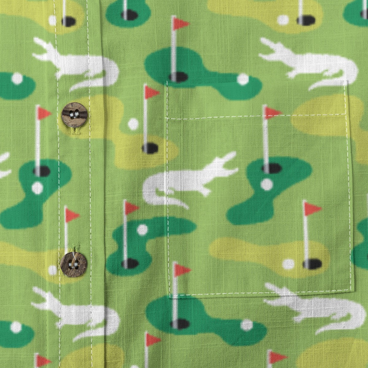 Kids' Cotton Button-Up Shirt