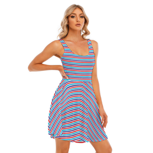 Women's Sleeveless Twirl Dress