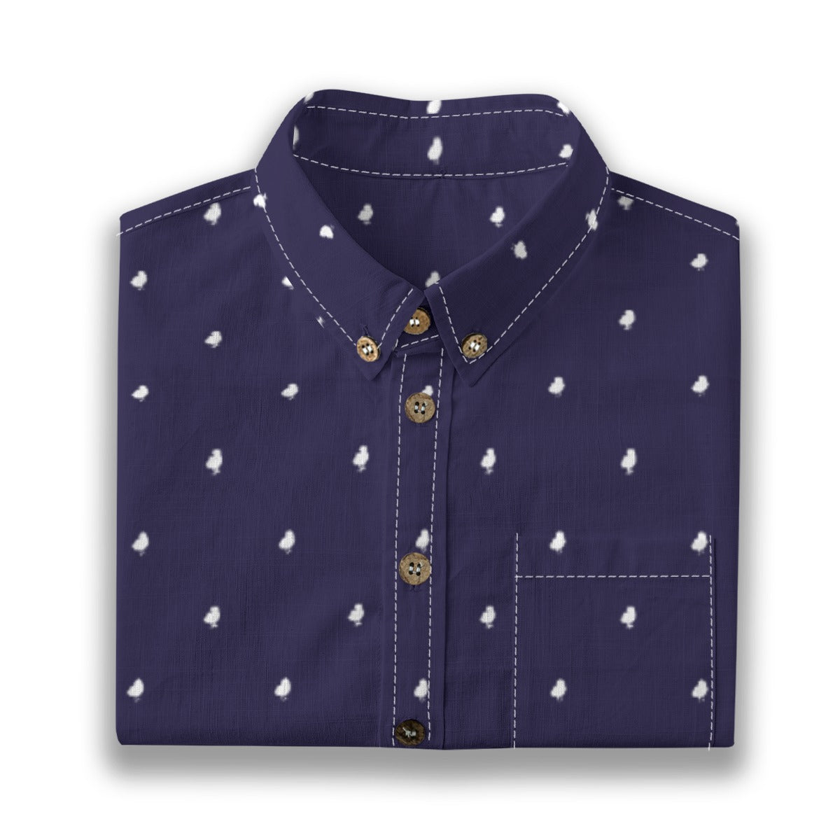 Kids' Cotton Button-Up Shirt