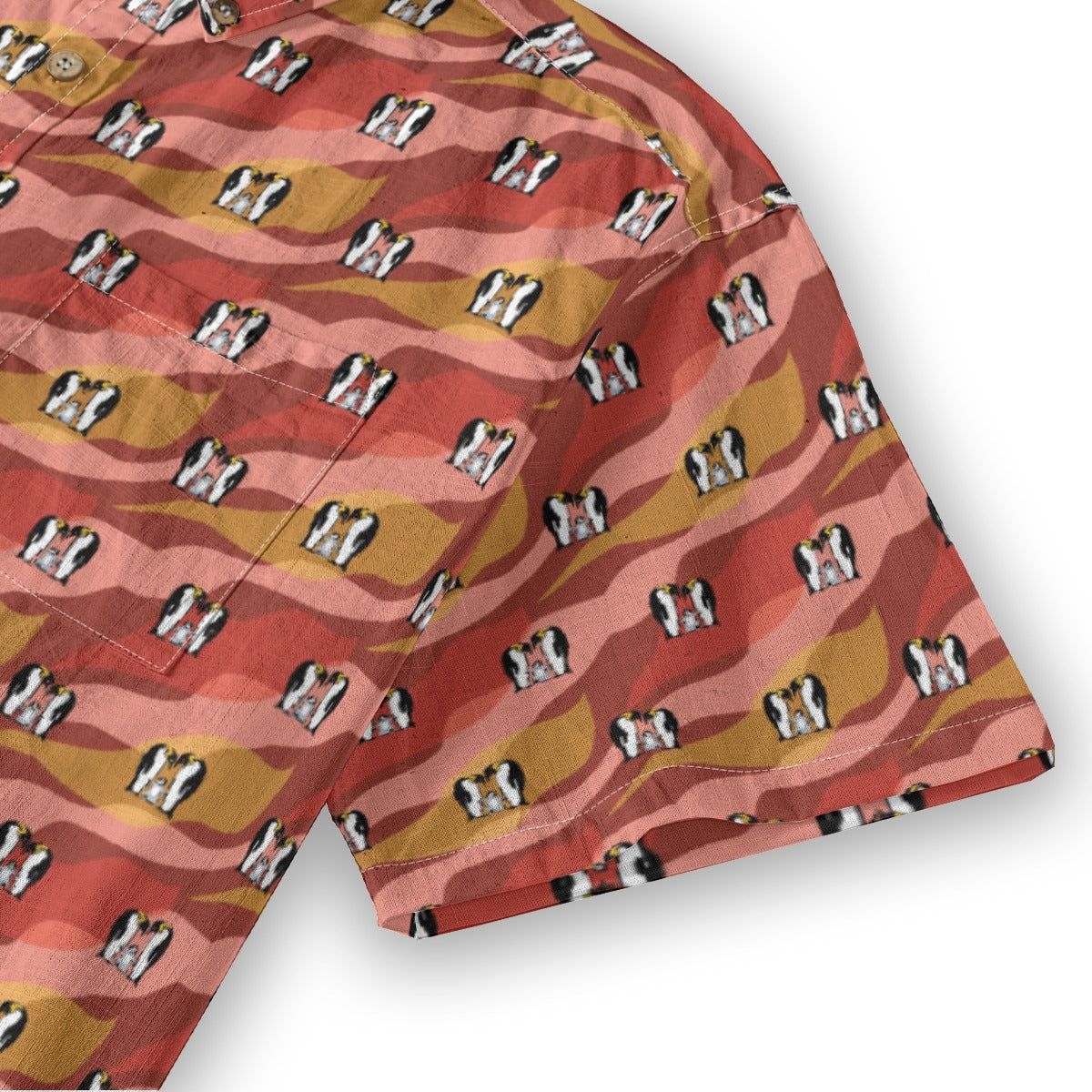 Men's Cotton Button-Up Shirt