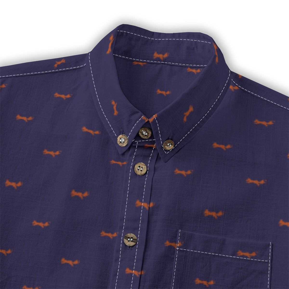 Kids' Cotton Button-Up Shirt