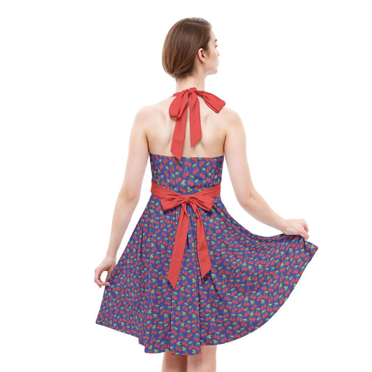 Women's Sweetheart Halter Dress