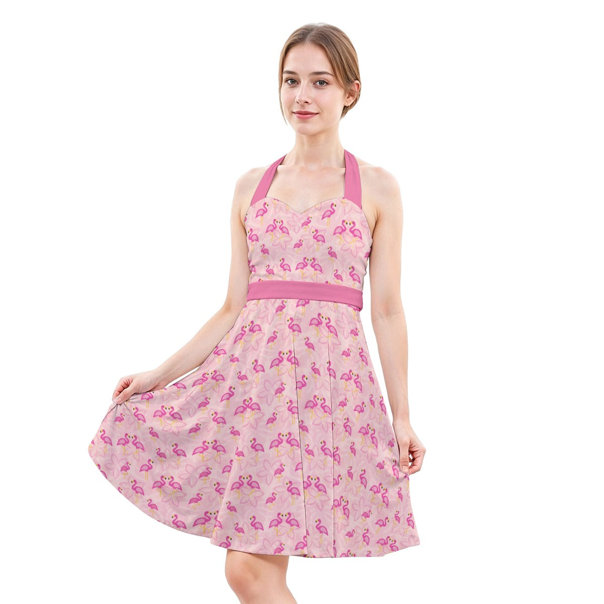 Women's Sweetheart Halter Dress