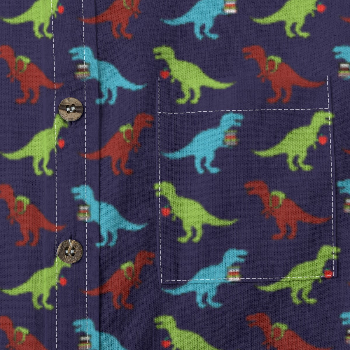 Kids' Cotton Button-Up Shirt