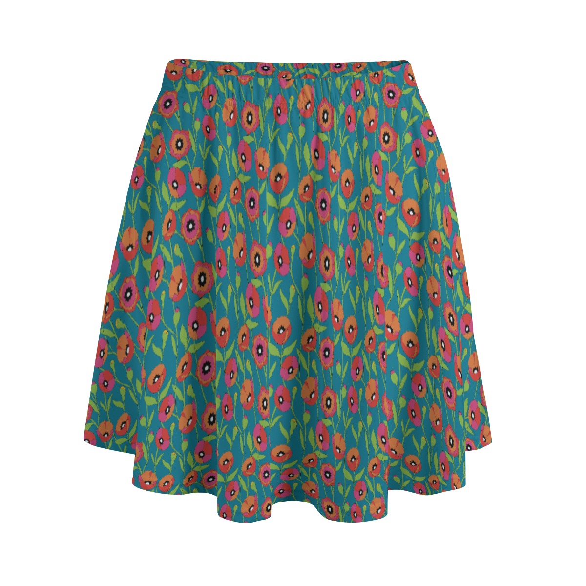 Women's Skater Skirt with Pockets