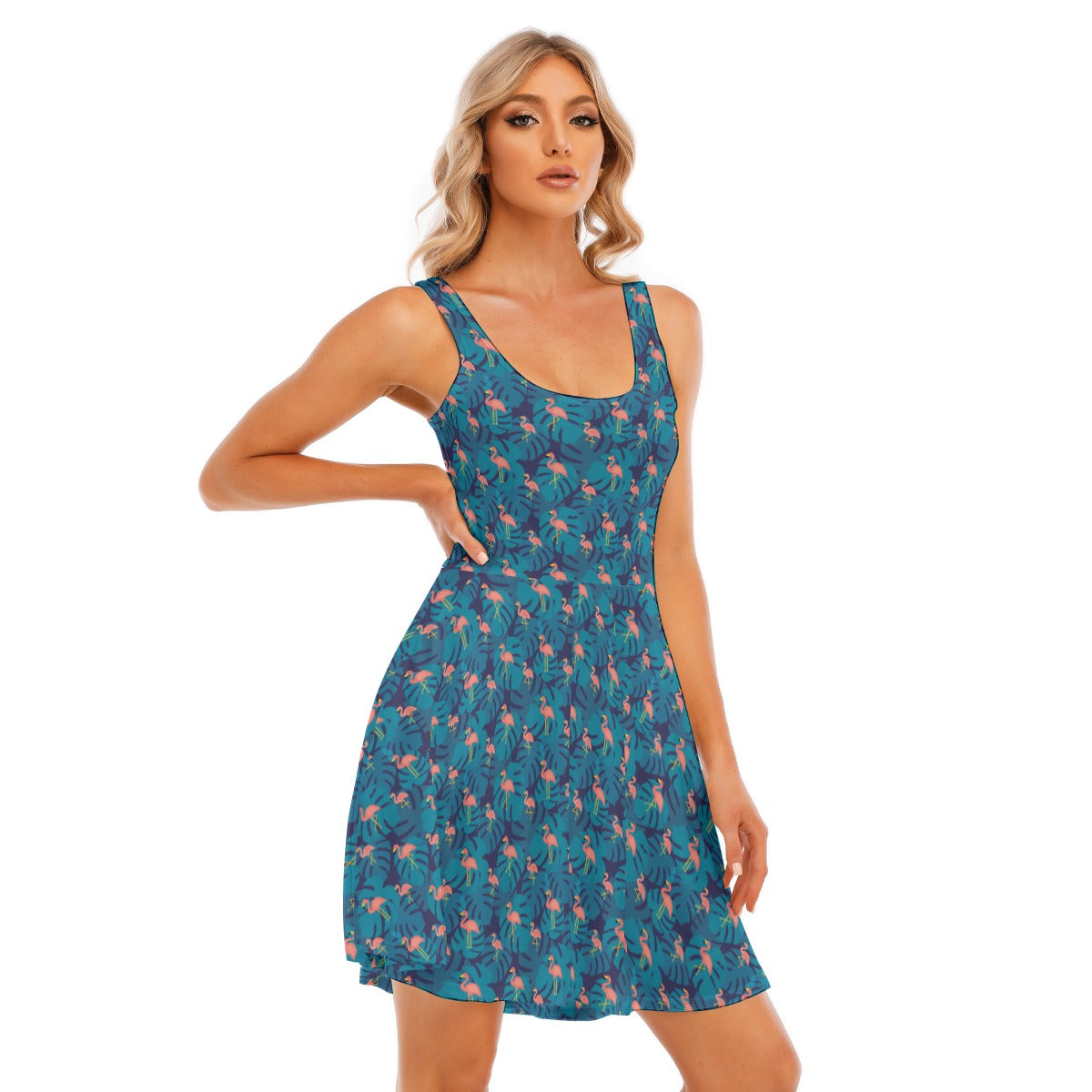Women's Sleeveless Twirl Dress