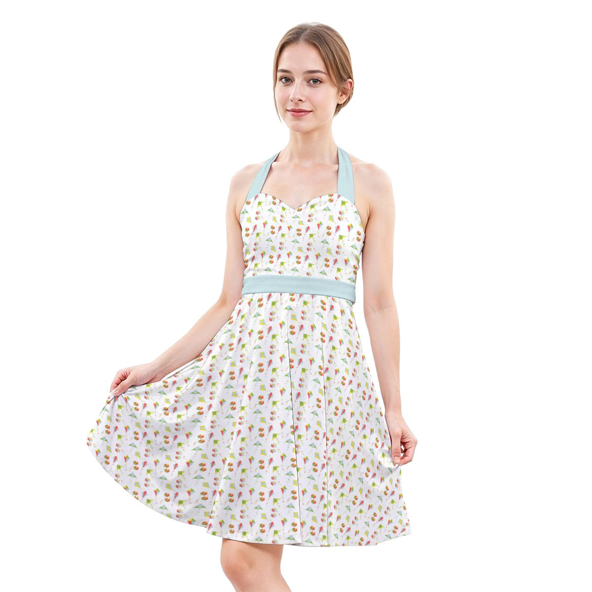 Women's Sweetheart Halter Dress