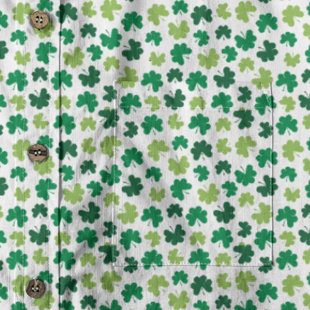 Men's Cotton Button-Up Shirt