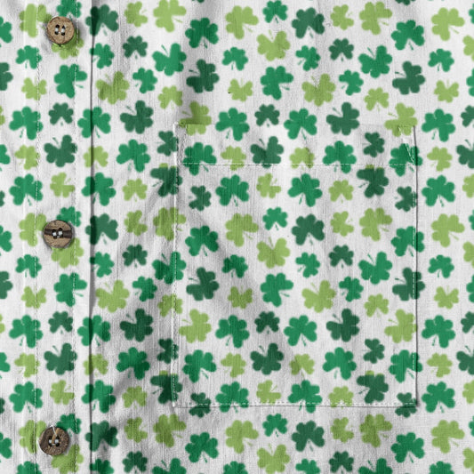 Men's Cotton Button-Up Shirt