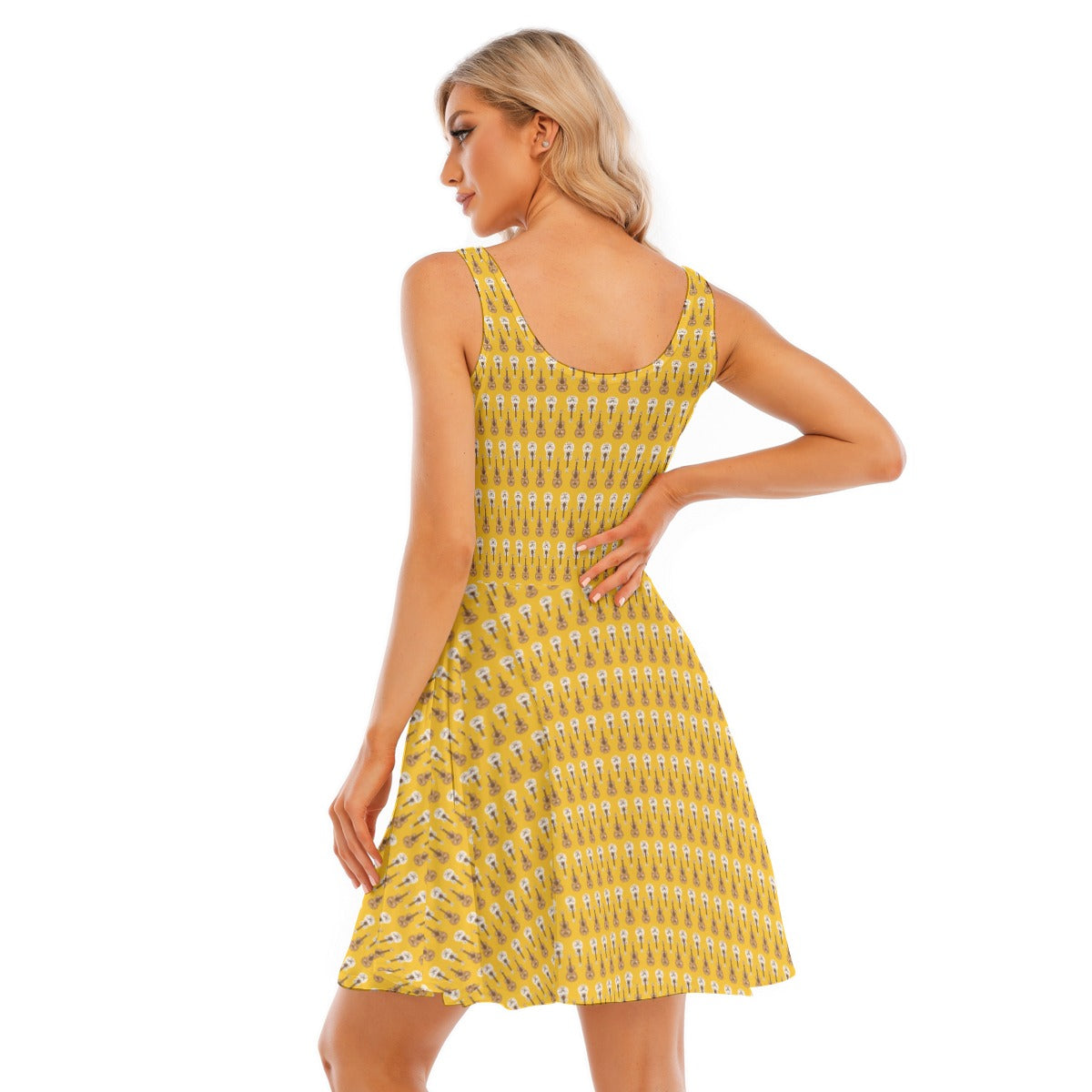 Women's Sleeveless Twirl Dress
