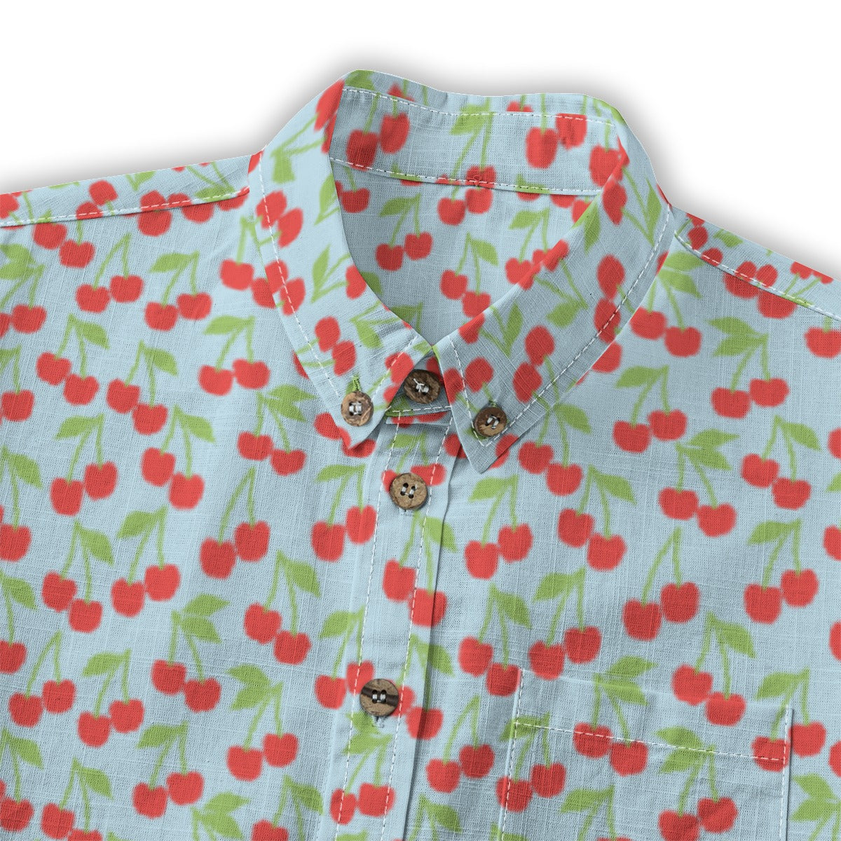 Kids' Cotton Button-Up Shirt