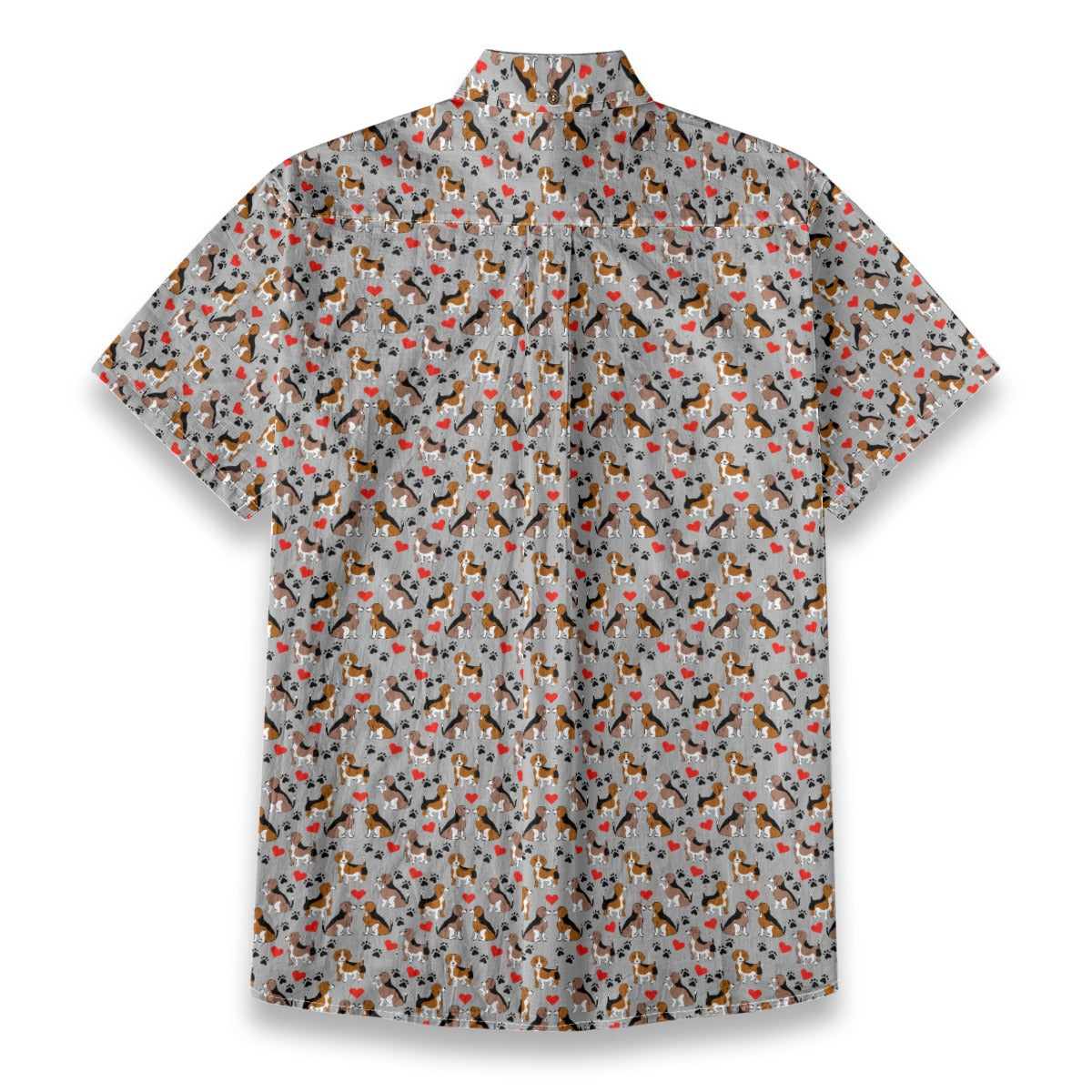 Men's Cotton Button-Up Shirt