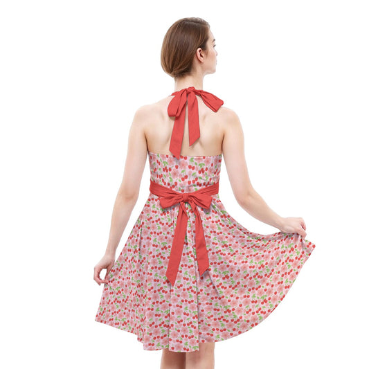Women's Sweetheart Halter Dress