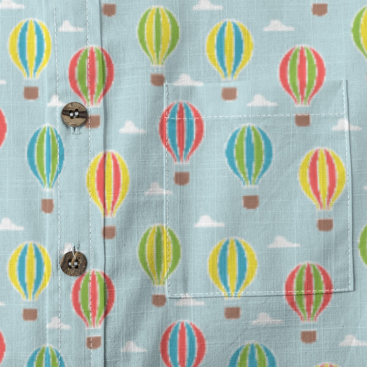 Kids' Cotton Button-Up Shirt