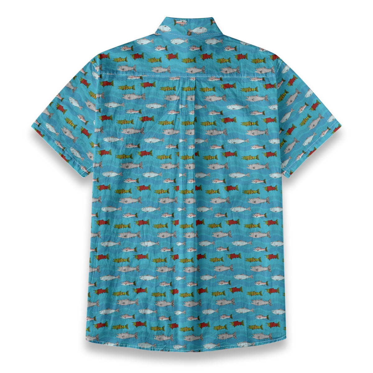 Men's Cotton Button-Up Shirt