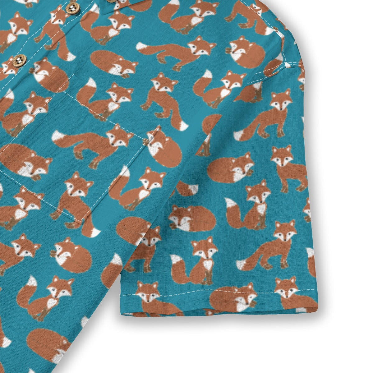Kids' Cotton Button-Up Shirt