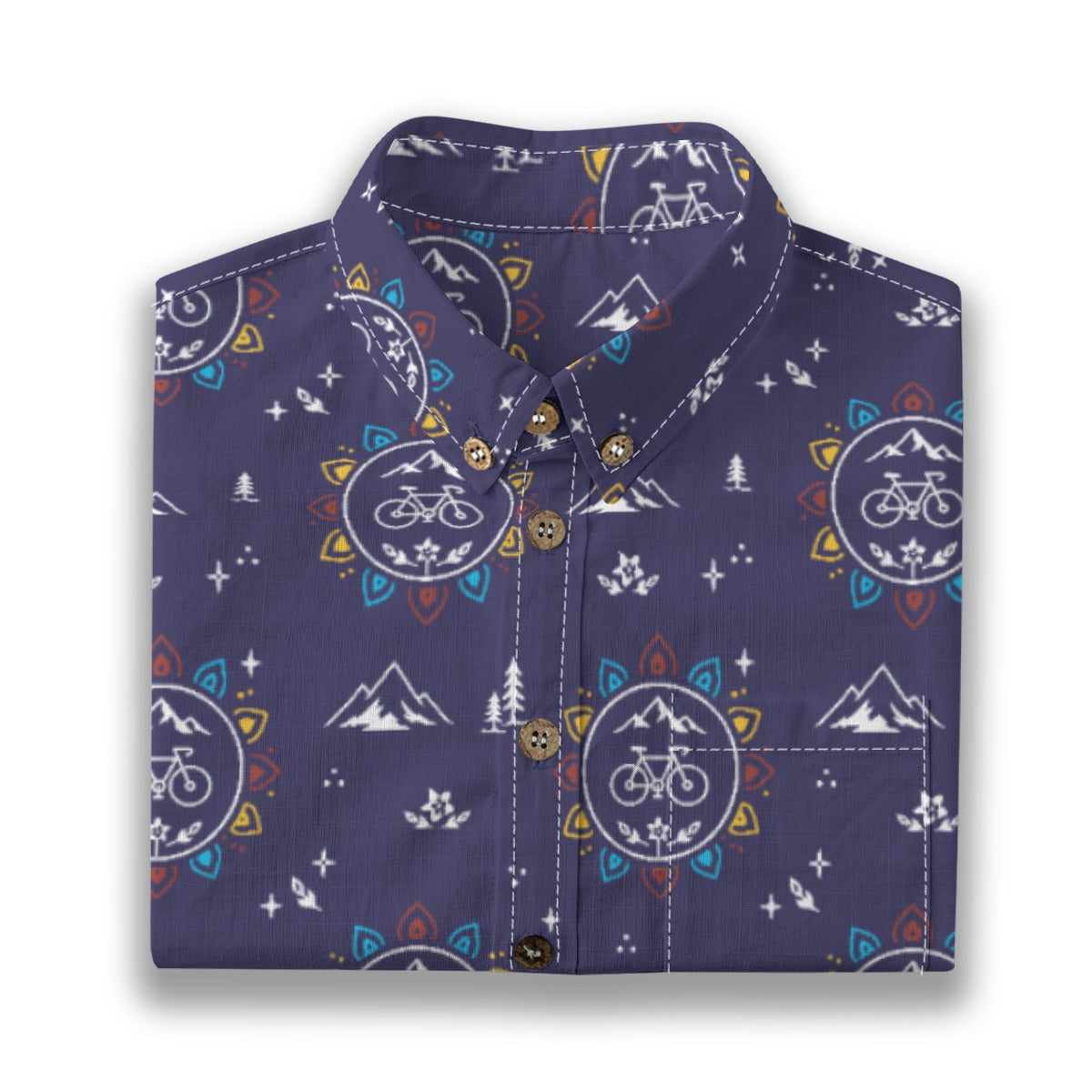 Kids' Cotton Button-Up Shirt