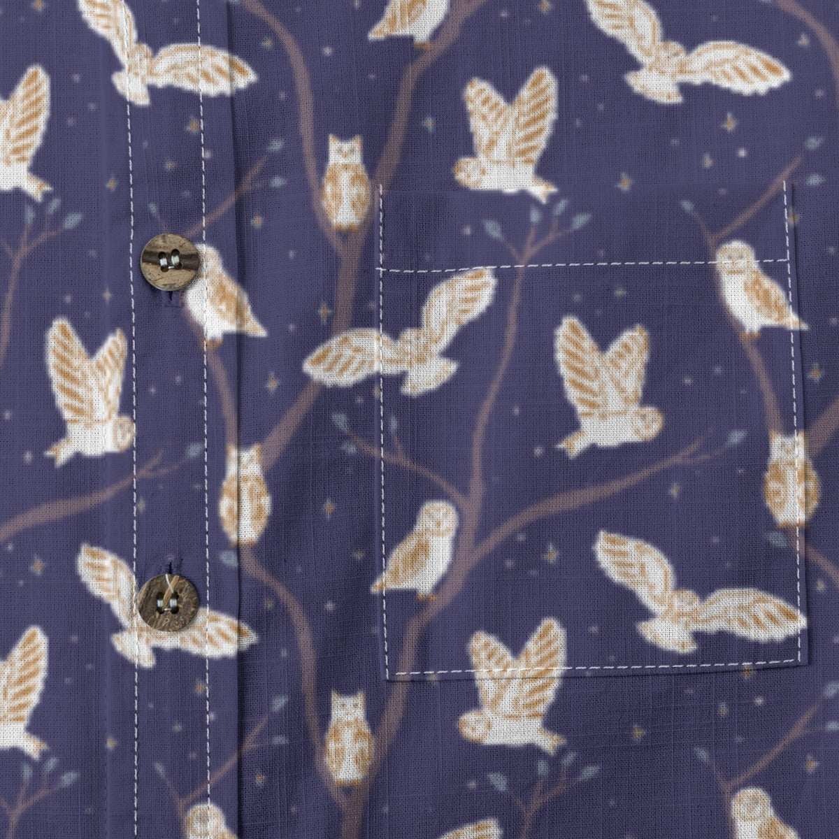 Kids' Cotton Button-Up Shirt