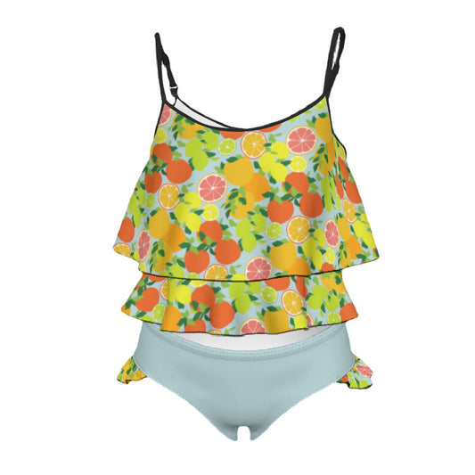 Girls' Ruffle Tankini