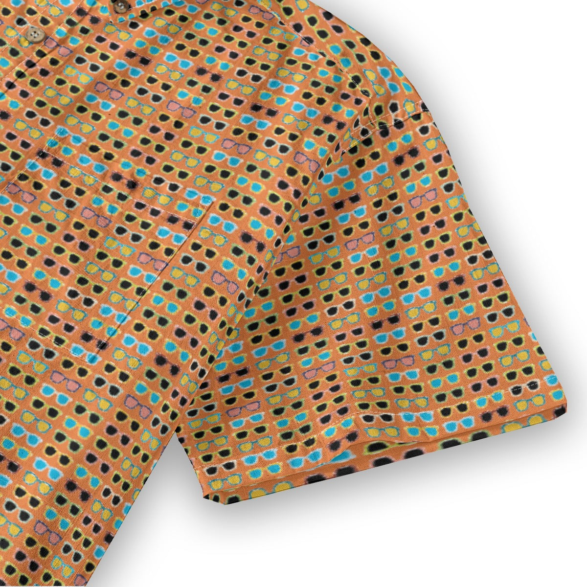 Men's Cotton Button-Up Shirt