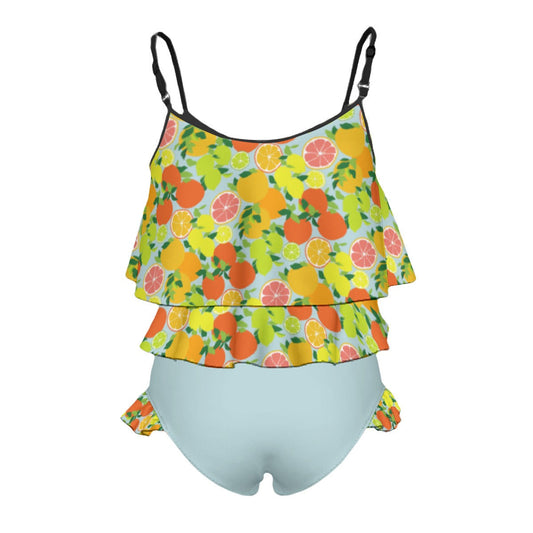 Girls' Ruffle Tankini