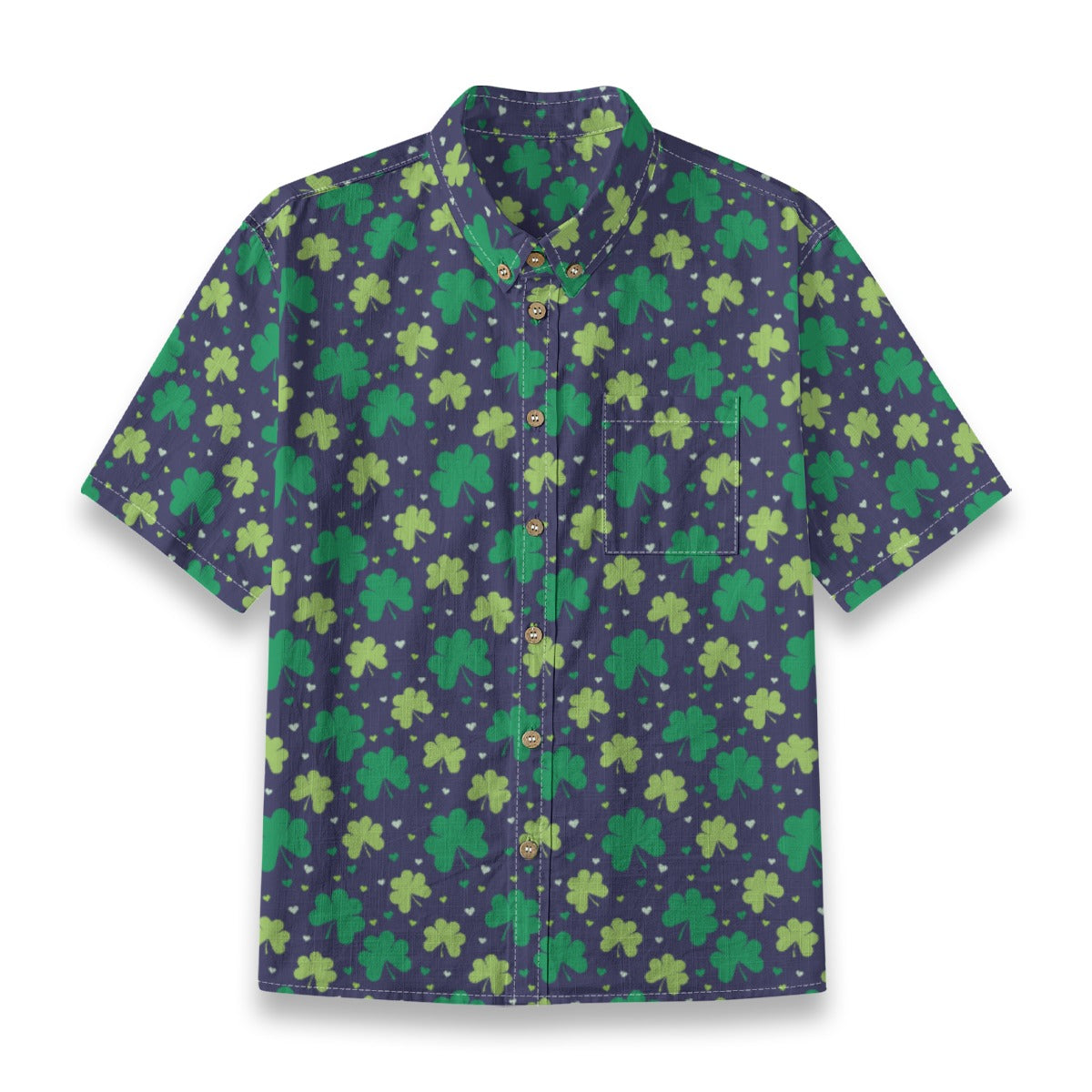 Kids' Cotton Button-Up Shirt