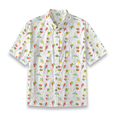 Kids' Cotton Button-Up Shirt